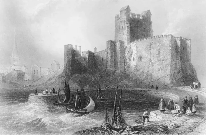 Framed Print : Carrickfergus Castle Framed Print : Carrickfergus Castle