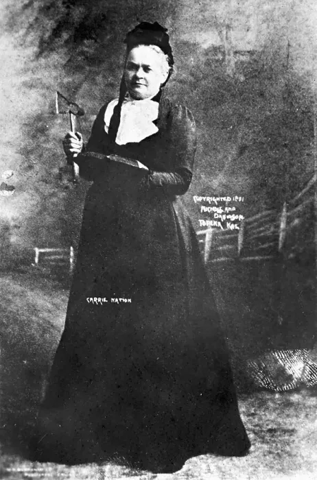 Framed Print : Carrie Nation With Bible And Hatchet Framed Print : Carrie Nation With Bible And Hatchet