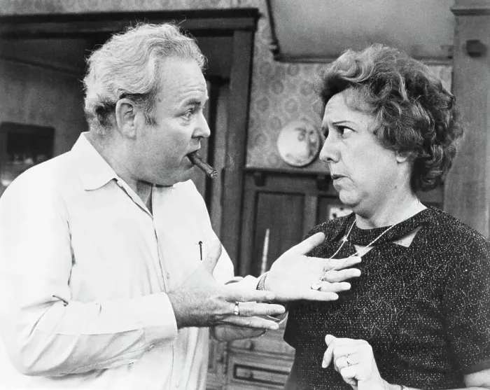 Framed Print : Carrol O'Connor and Jean Stapleton Framed Print : Carrol O'Connor and Jean Stapleton