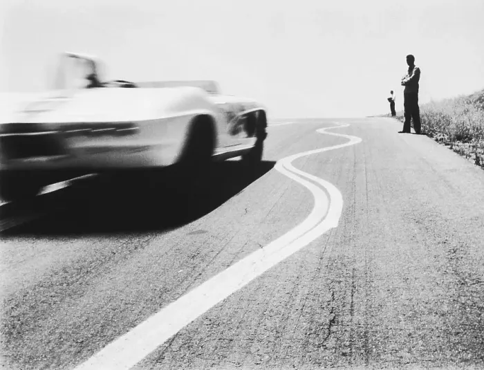 Framed Print : Carroll Shelby's Driving School Framed Print : Carroll Shelby's Driving School