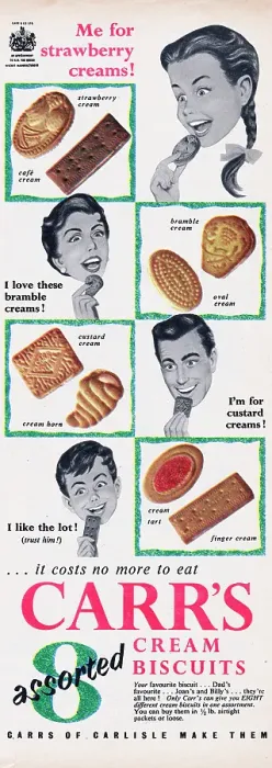 Framed Print : Carr's Cream Biscuits Framed Print : Carr's Cream Biscuits