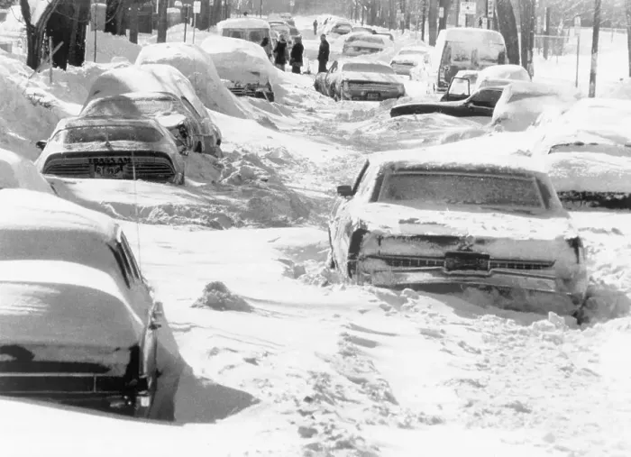 Framed Print : Cars Buried in Snowy Street Framed Print : Cars Buried in Snowy Street