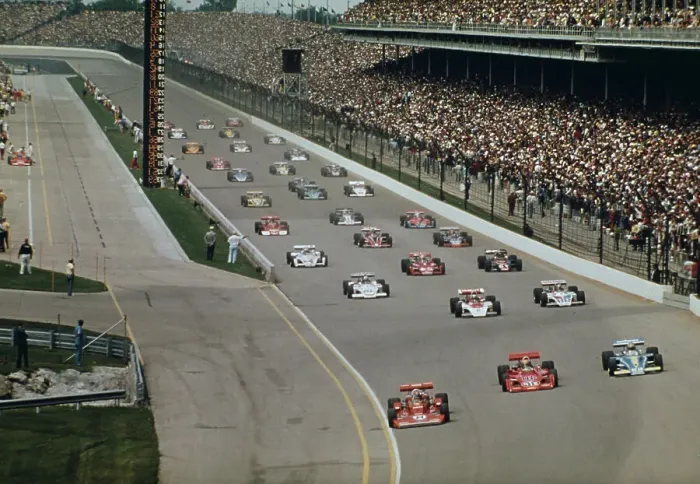 Framed Print : Cars Competing In Indianapolis 500 Race Framed Print : Cars Competing In Indianapolis 500 Race