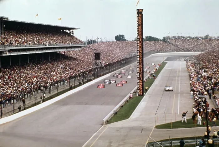 Framed Print : Cars Racing In Indianapolis 500 Framed Print : Cars Racing In Indianapolis 500
