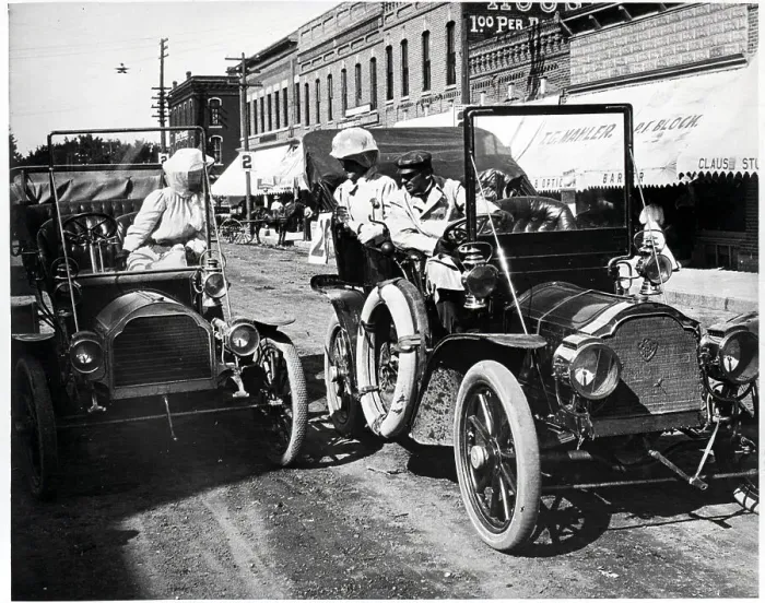 Framed Print : Cars in Road Rally Framed Print : Cars in Road Rally