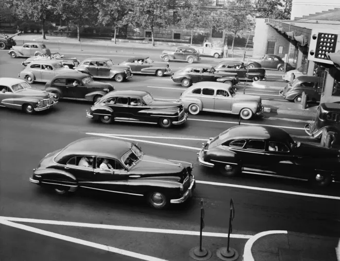 Framed Print : Cars at toll booth Framed Print : Cars at toll booth