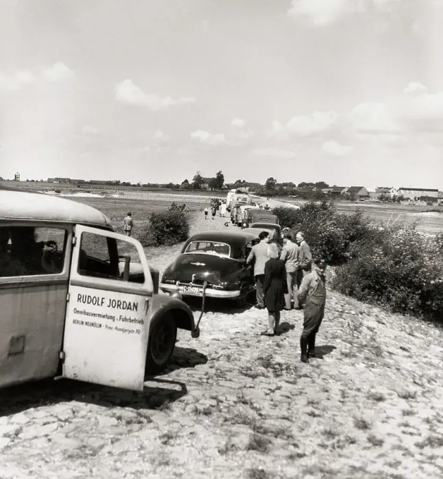 Framed Print : Cars Waiting To Cross River Elbe Framed Print : Cars Waiting To Cross River Elbe