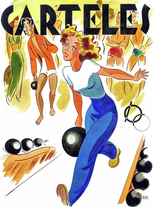 Framed Print : Carteles: She Can Bowl Framed Print : Carteles: She Can Bowl