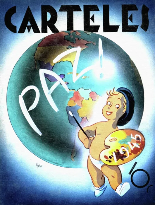 Framed Print : Carteles: Paz! 1945 Framed Print : Carteles: Paz! 1945