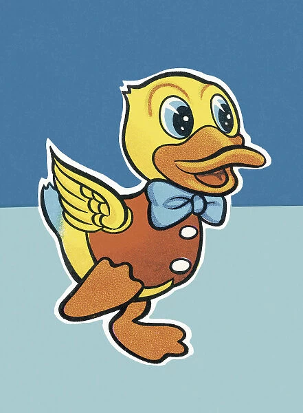 Cartoon duck