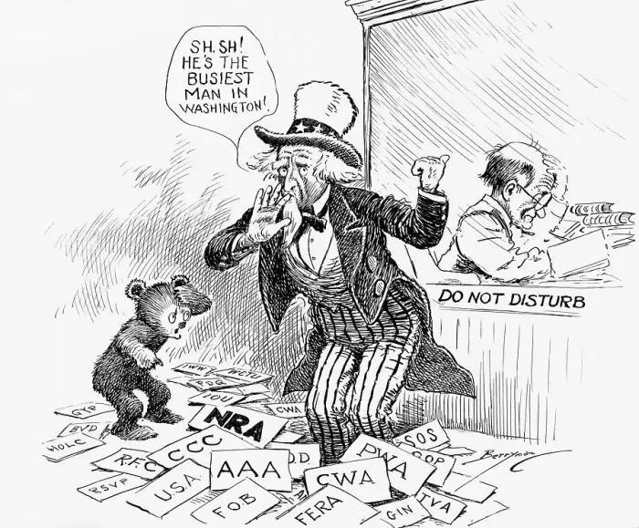 Framed Print : Cartoon About Title Maker For Government
