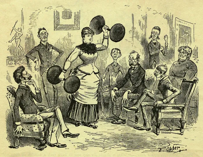 Framed Print : Cartoon Of Woman Lifting Dumbells Framed Print : Cartoon Of Woman Lifting Dumbells