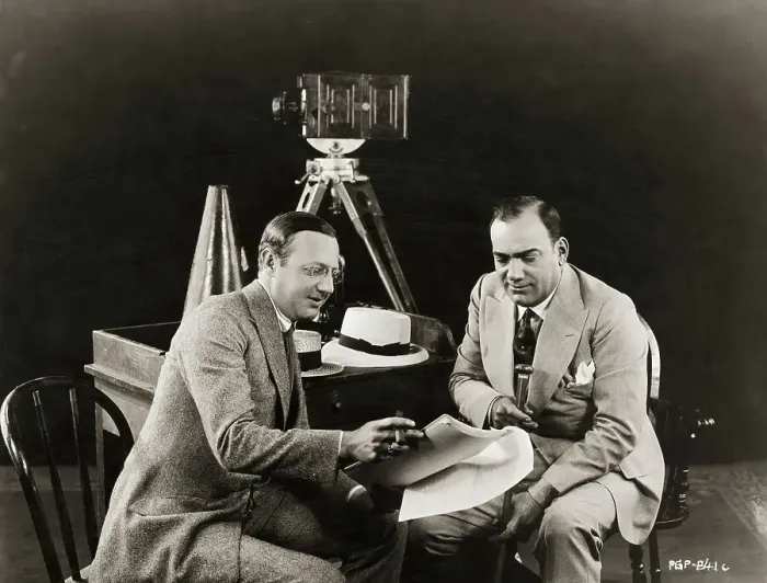 Framed Print : Caruso (Right) With Jesse L. Lasky Framed Print : Caruso (Right) With Jesse L. Lasky