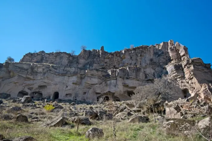 Framed Print : Carved homes and churches in Cappadocia Framed Print : Carved homes and churches in Cappadocia