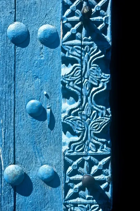 Framed Print : Carved wooden doors in Stone Town Framed Print : Carved wooden doors in Stone Town