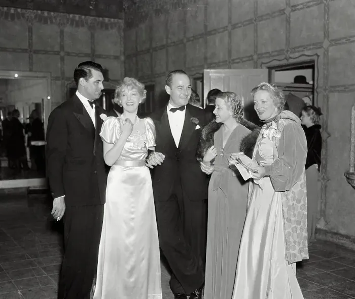 Framed Print : Cary Grant and Friends Backstage