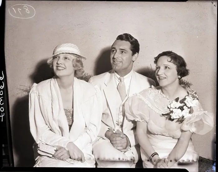 Framed Print : Cary Grant and Friends at Party Framed Print : Cary Grant and Friends at Party