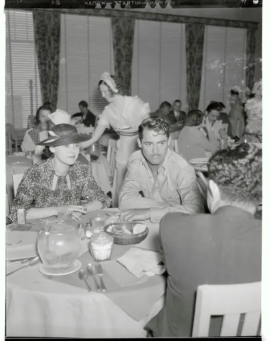Framed Print : Cary Grant Having Lunch with Jane Serlin Framed Print : Cary Grant Having Lunch with Jane Serlin