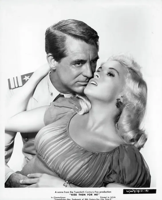 Framed Print : Cary Grant And Jayne Mansfield In Kiss Them for Me Framed Print : Cary Grant And Jayne Mansfield In Kiss Them for Me