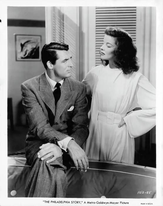 Framed Print : Cary Grant And Katharine Hepburn In The Philadelphia Story Framed Print : Cary Grant And Katharine Hepburn In The Philadelphia Story