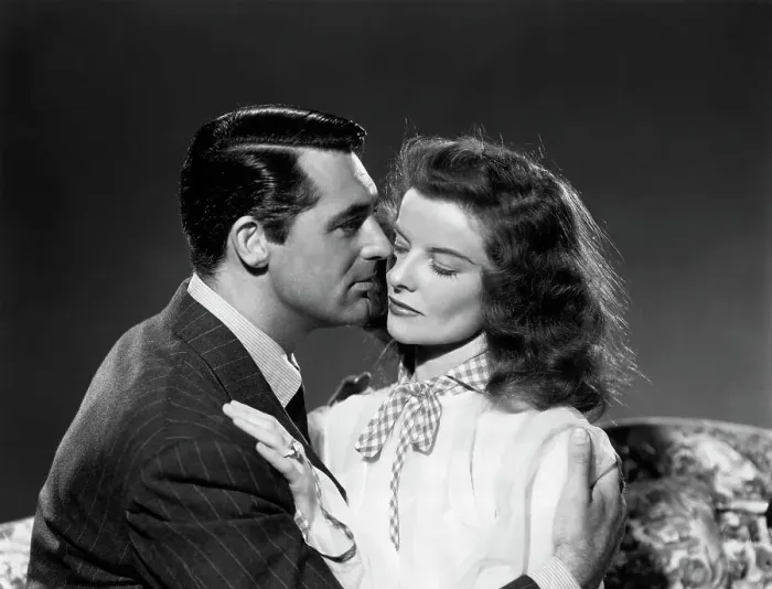 Framed Print : Cary Grant and Katharine Hepburn in The Philadelphia Story Framed Print : Cary Grant and Katharine Hepburn in The Philadelphia Story
