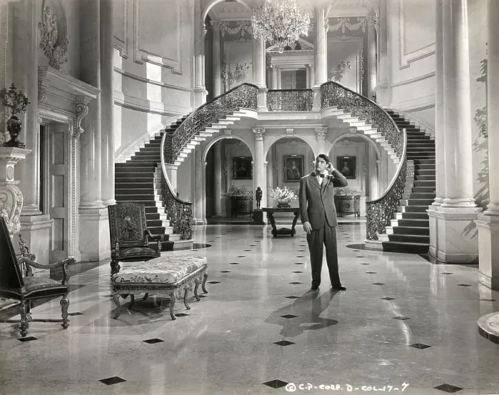 Framed Print : Cary Grant Looks Confused in Mansion Framed Print : Cary Grant Looks Confused in Mansion