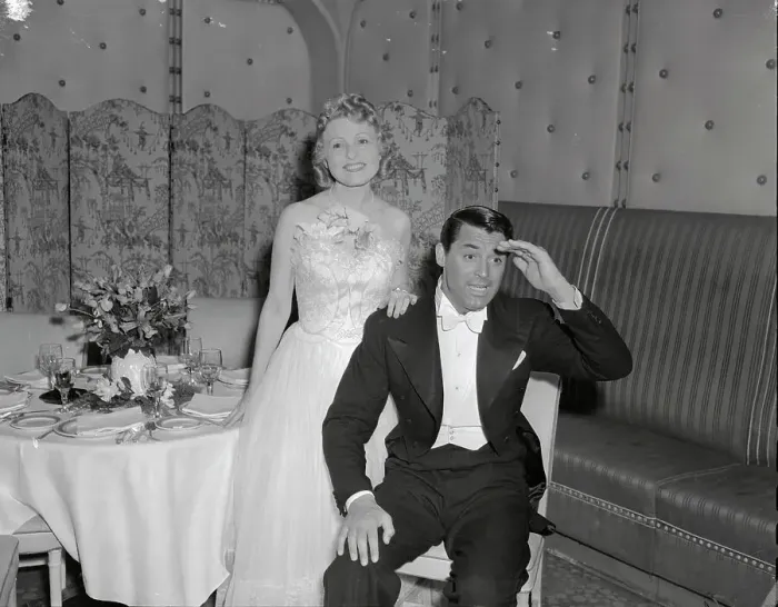 Framed Print : Cary Grant with Mrs Hal Roach Framed Print : Cary Grant with Mrs Hal Roach
