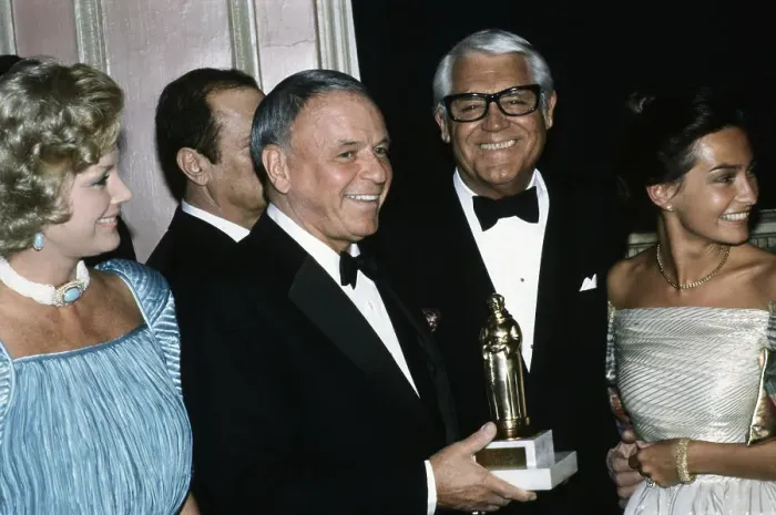 Framed Print : Cary Grant Receiving Man of the Year Award Framed Print : Cary Grant Receiving Man of the Year Award