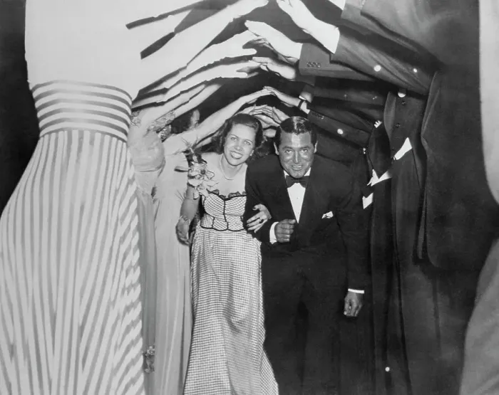 Framed Print : Cary Grant with Rosa Ellis at College Dance