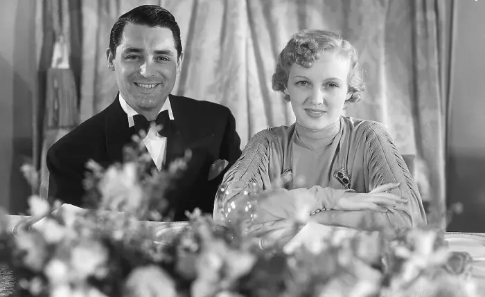 Framed Print : Cary Grant and Virginia Cherill at Dinner Framed Print : Cary Grant and Virginia Cherill at Dinner