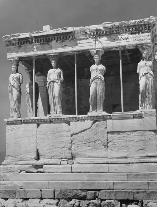 Framed Print : The Caryatids Framed Print : The Caryatids