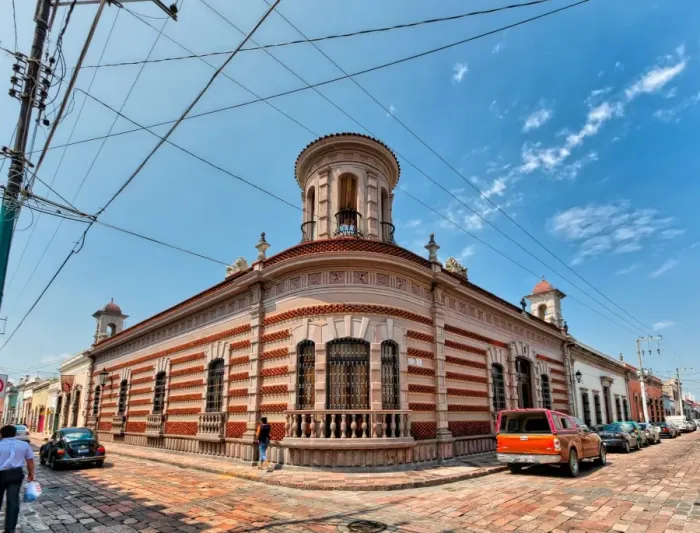 Framed Print : Casa de los Ladrillos (The Brick House) - Queretaro, Mexico Framed Print : Casa de los Ladrillos (The Brick House) - Queretaro, Mexico