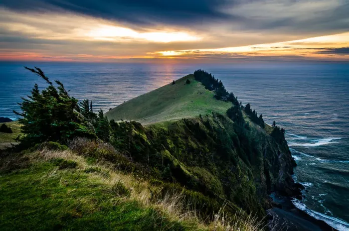 Framed Print : Cascade Head Framed Print : Cascade Head