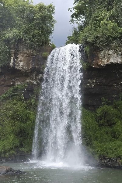 Cascade at Iguazu Waterfalls, Brazil  /  Argentina