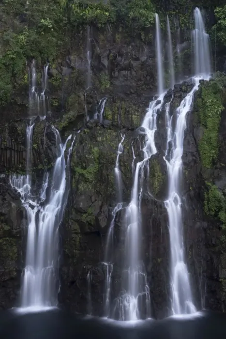 Framed Print : Cascade de la Grande Ravine waterfall, Grand Galet, Reunion Framed Print : Cascade de la Grande Ravine waterfall, Grand Galet, Reunion