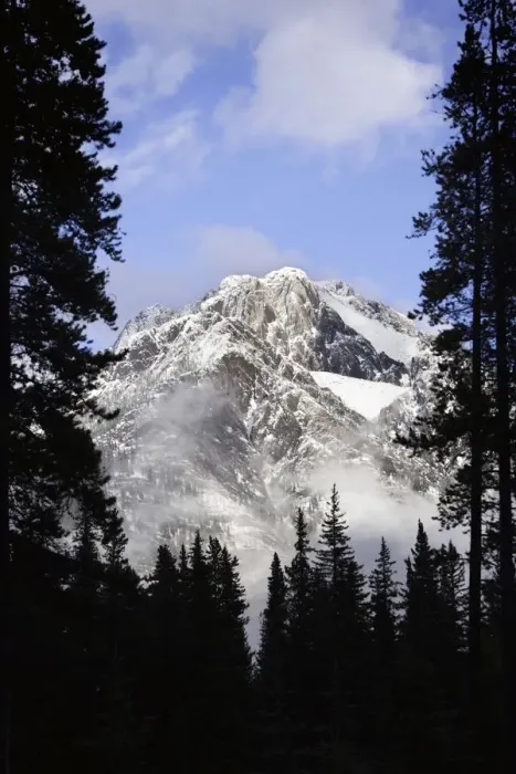 Framed Print : Cascade Mountains in Banff Framed Print : Cascade Mountains in Banff