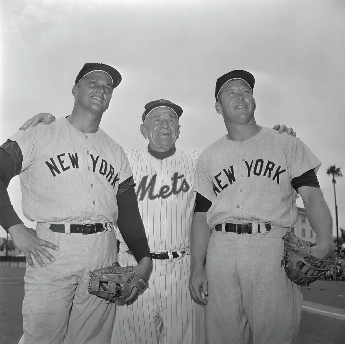 Framed Print : Casey Stengel with 1962 Yankees in Uniform Framed Print : Casey Stengel with 1962 Yankees in Uniform
