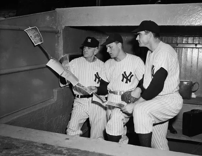 Framed Print : Casey Stengel with Others Framed Print : Casey Stengel with Others