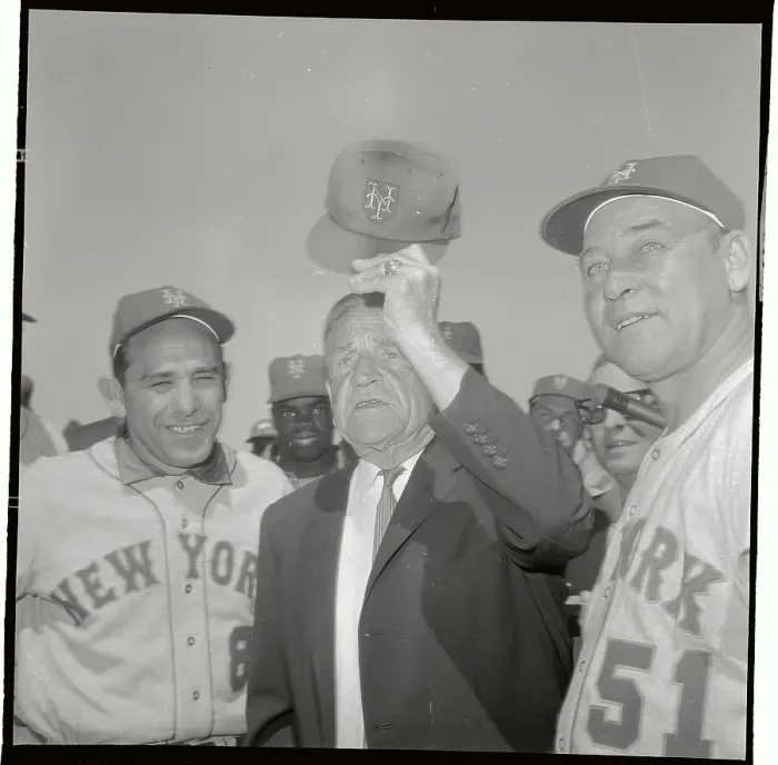 Framed Print : Casey Stengel Reacting Due to Becoming a Hall of Famer Framed Print : Casey Stengel Reacting Due to Becoming a Hall of Famer