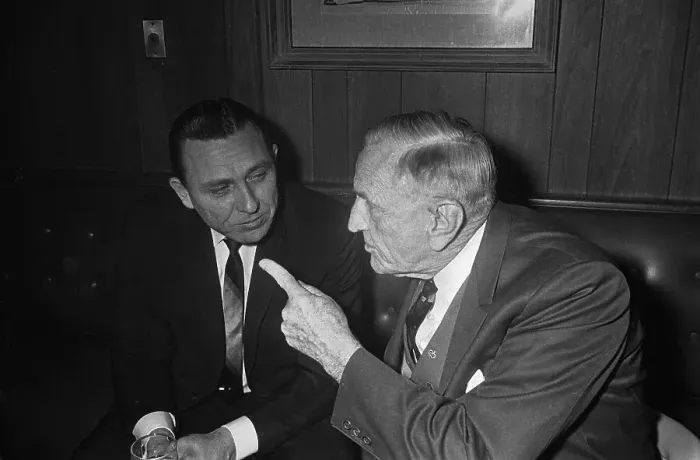Framed Print : Casey Stengel Talking to Gil Hodges Framed Print : Casey Stengel Talking to Gil Hodges
