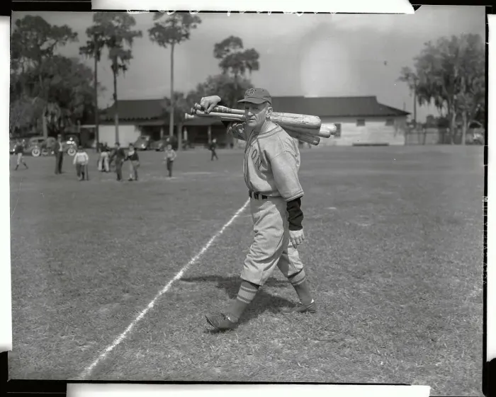 Framed Print : Casey Stengel Walking Across Field Framed Print : Casey Stengel Walking Across Field