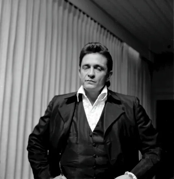 Johnny Cash at Event Print, Los Angeles 1970. Art Prints, Posters & Puzzles  from Fine Art Storehouse