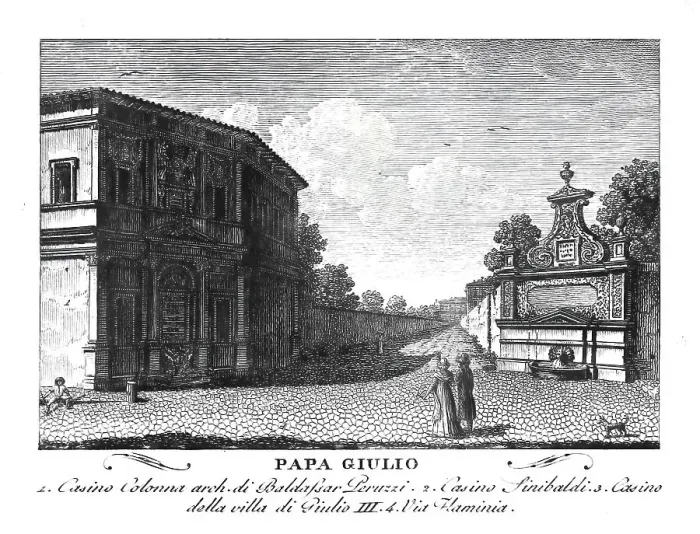Framed Print : Casino della Vigna di Papa Giulio III, Julius III, fountain in the Via Flaminia at the entrance to his suburban villa, Rome, Italy, digitally restored reproduction from Vedute principali e piu interessanti di Roma by Giovanni Battista, 1799 Framed Print : Casino della Vigna di Papa Giulio III, Julius III, fountain in the Via Flaminia at the entrance to his suburban villa, Rome, Italy, digitally restored reproduction from Vedute principali e piu interessanti di Roma by Giovanni Battista, 1799