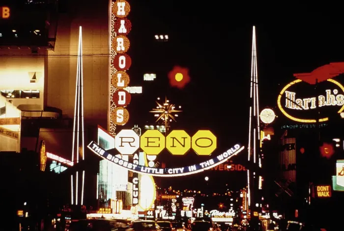 Framed Print : Casino Row, Reno Framed Print : Casino Row, Reno