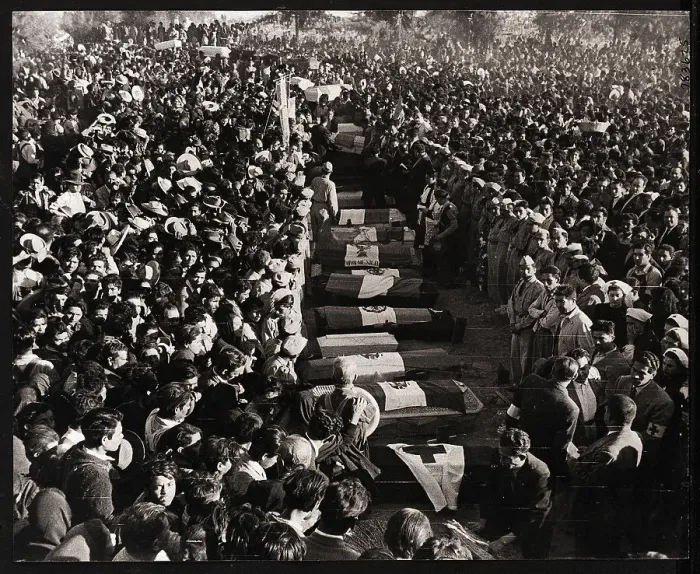Framed Print : Caskets of Slain Protesters Framed Print : Caskets of Slain Protesters