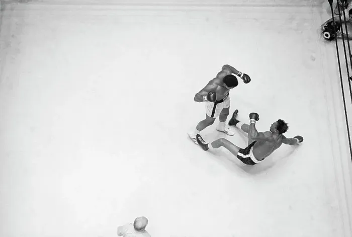 Framed Print : Cassius Clay and Cleveland Williams in Ring Framed Print : Cassius Clay and Cleveland Williams in Ring