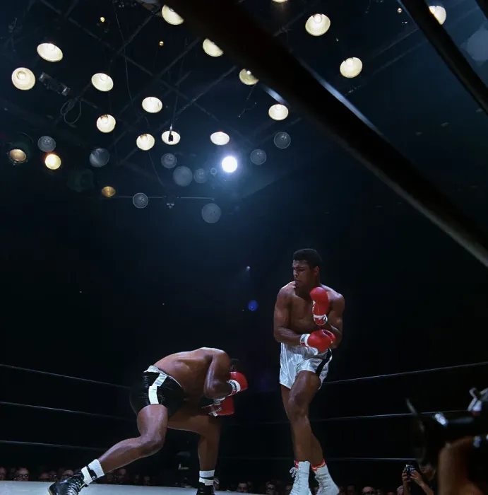 Framed Print : Cassius Clay Fighting Floyd Patterson Framed Print : Cassius Clay Fighting Floyd Patterson