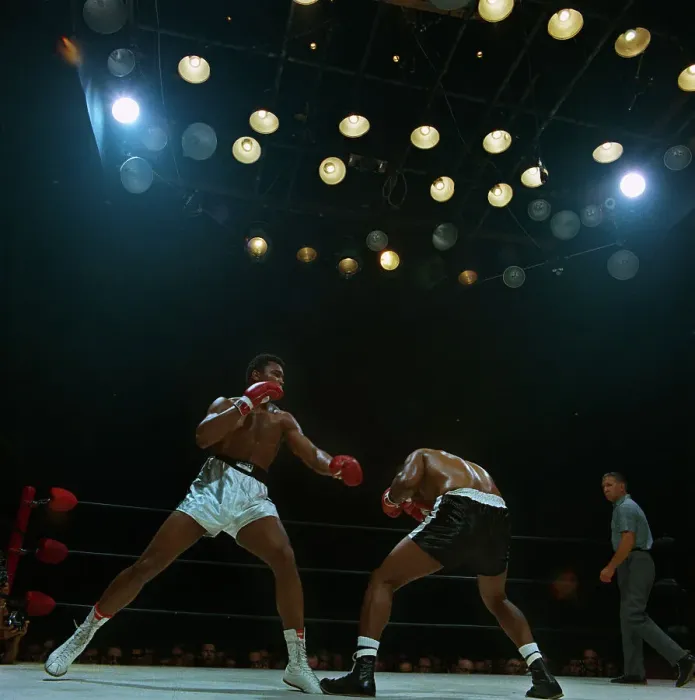 Framed Print : Cassius Clay Fighting Floyd Patterson Framed Print : Cassius Clay Fighting Floyd Patterson