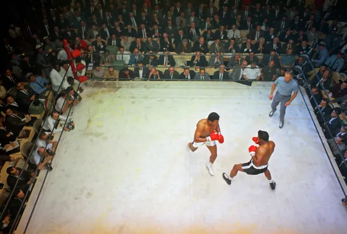 Framed Print : Cassius Clay Fighting Floyd Patterson Framed Print : Cassius Clay Fighting Floyd Patterson