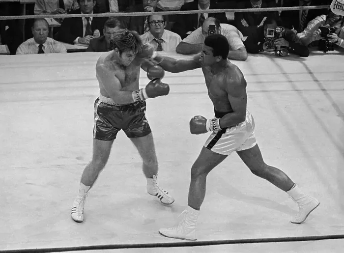 Framed Print : Cassius Clay and Jerry Quarry Boxing Framed Print : Cassius Clay and Jerry Quarry Boxing